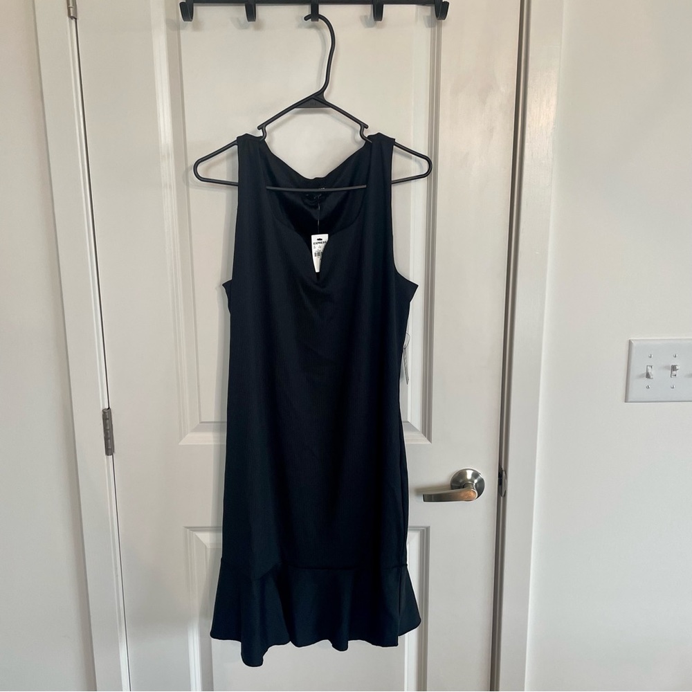 Express Black shift dress